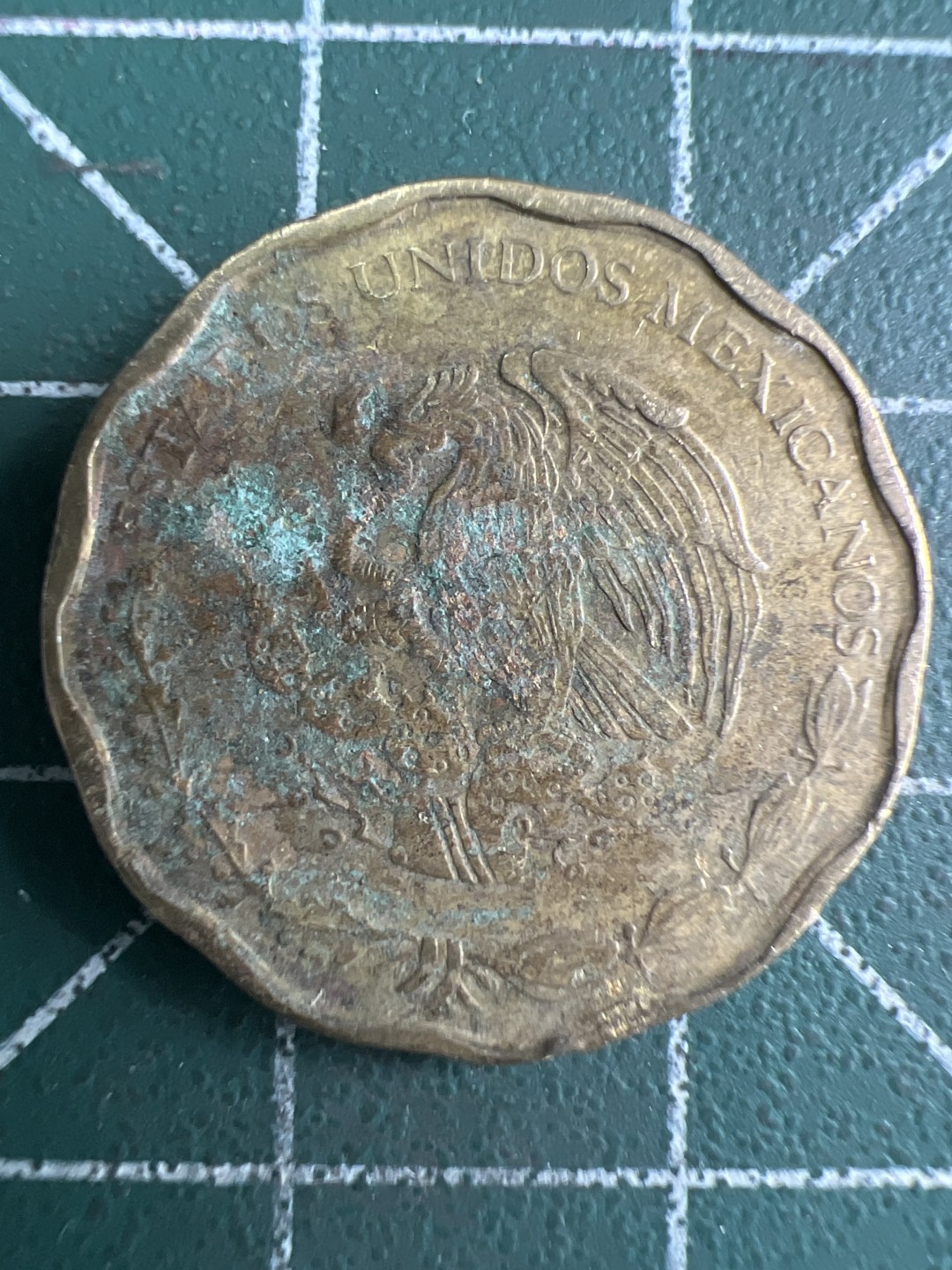 泡泡堂第285期  世界硬币 （无押金，捡漏，全场20包邮，偏远地区除外，接收代拍业务） 墨西哥50C 