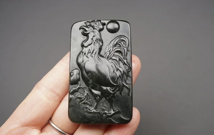 ｜冷门出品｜精选专拍·第贰拾柒场· 和田玉 生肖鸡玉牌 挂件