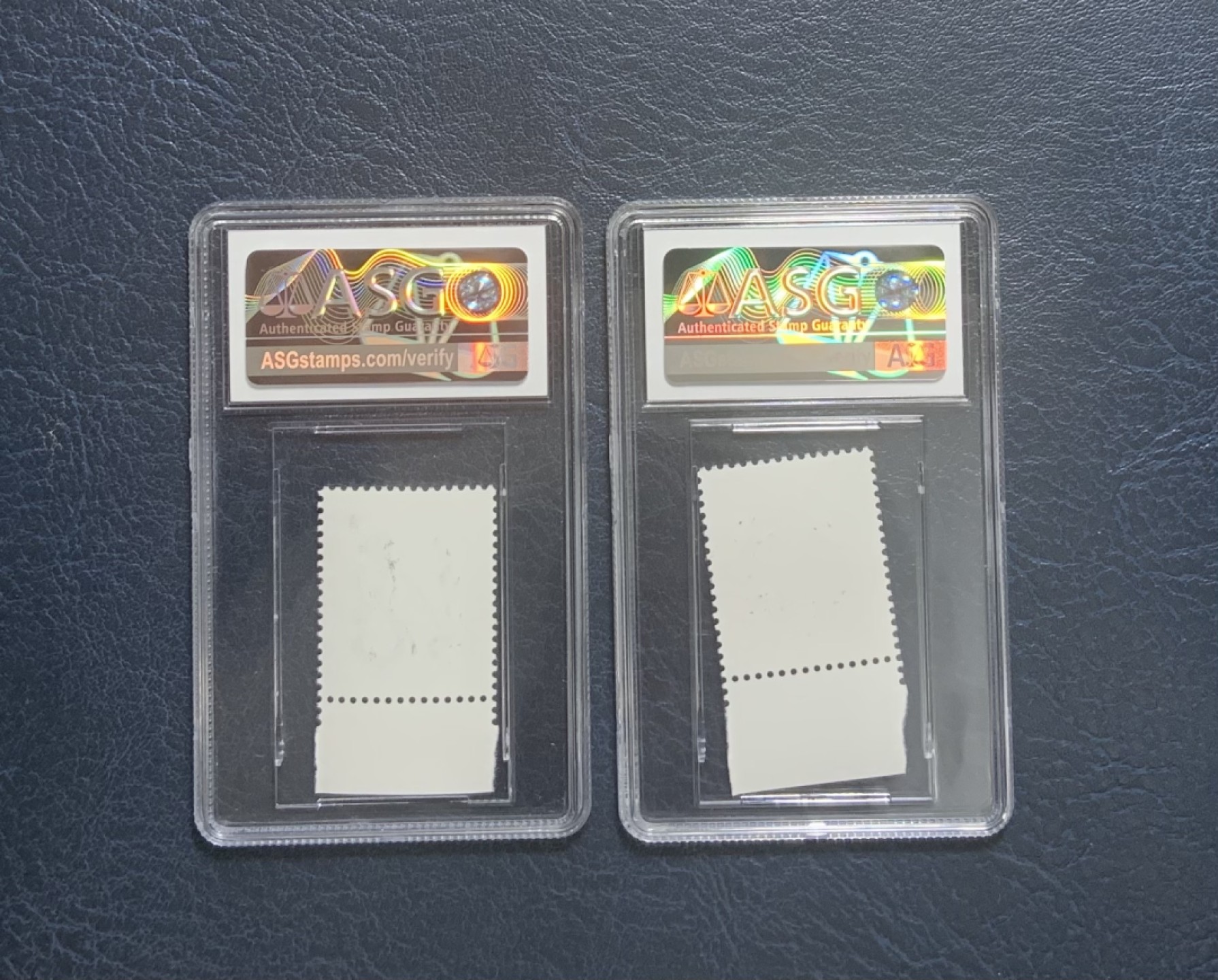 收藏联盟Quantum Auction 第247期拍卖 中国2000年龙年2.8元和0.8元龙票一对 ASG95 mint OG带色标