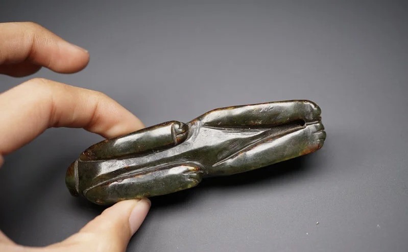 ｜冷门出品｜精选专拍·第贰拾柒场· 明清工 和田玉 狗把件