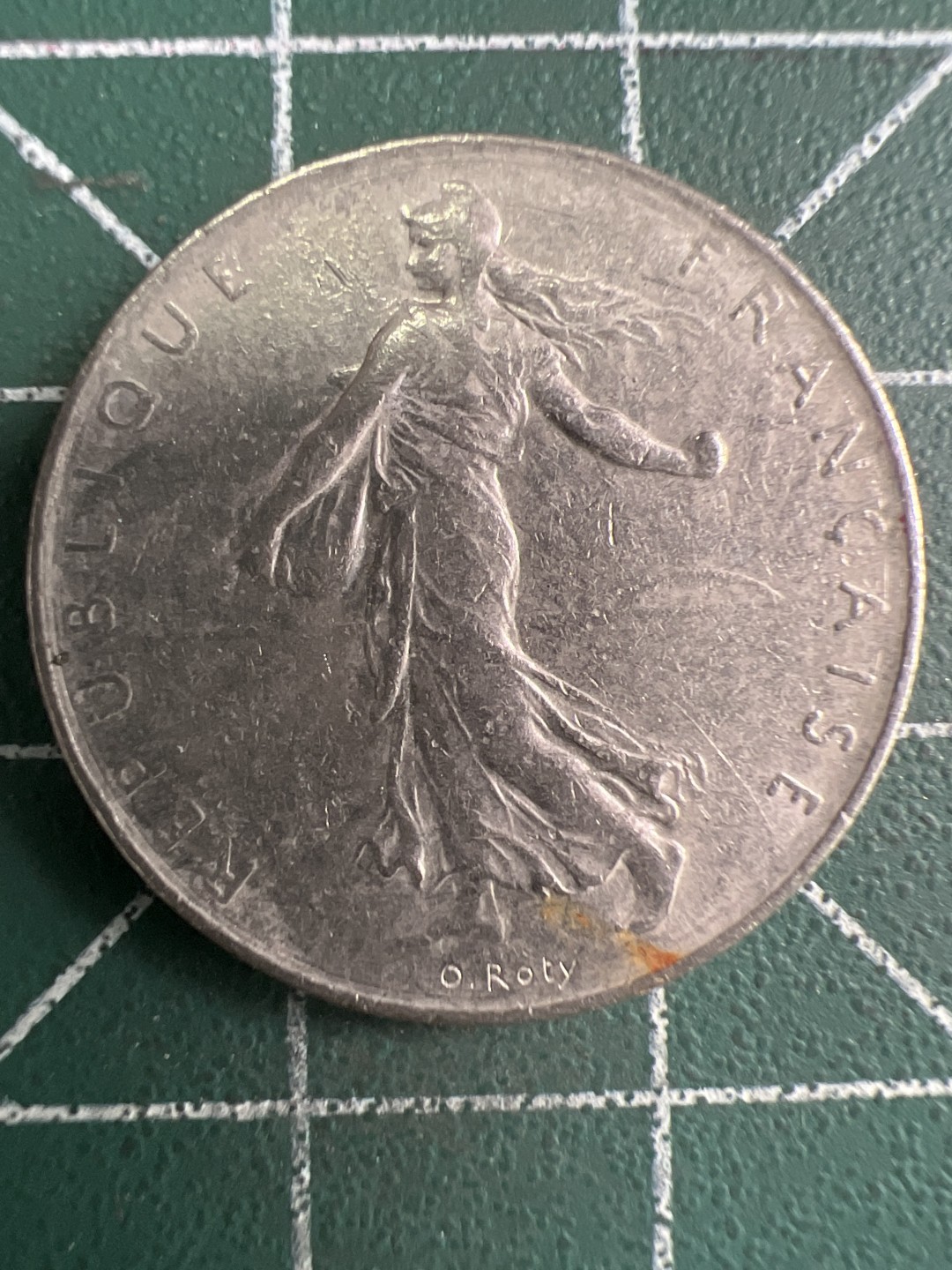 泡泡堂第326期  世界硬币 （无押金，捡漏，全场20包邮，偏远地区除外，接收代拍业务） 法国1法郎