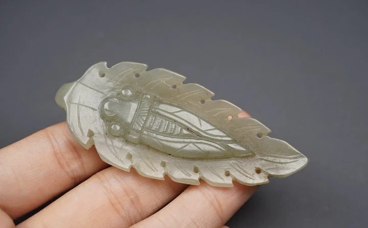 ｜冷门出品｜精选专拍·第贰拾柒场· 和田玉 树叶蝉挂件