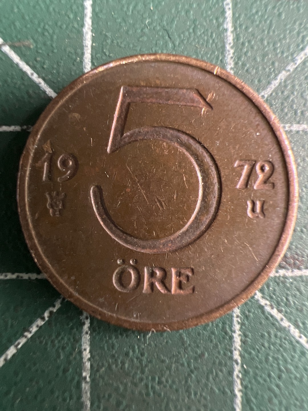 泡泡堂第285期  世界硬币 （无押金，捡漏，全场20包邮，偏远地区除外，接收代拍业务） 瑞典5欧尔