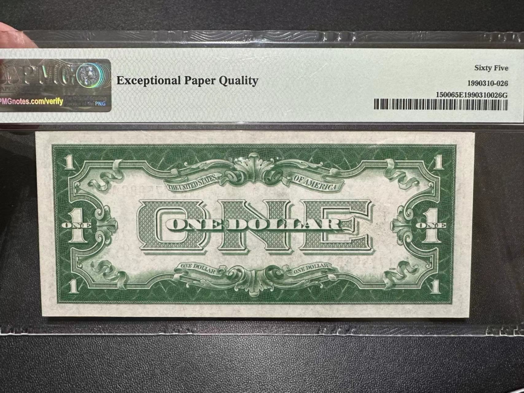 《外钞收藏家》第二百五十八期（连拍第三场） 1928年红库印1美元 MG65