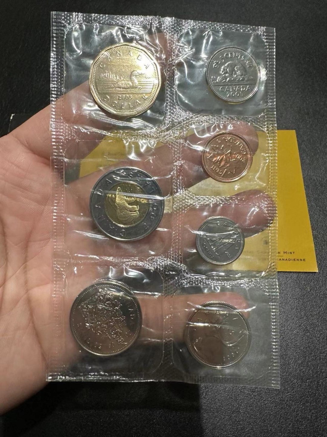 《外钞收藏家》第二百五十九期（连拍第四场） 2005年加拿大 纪念币一套