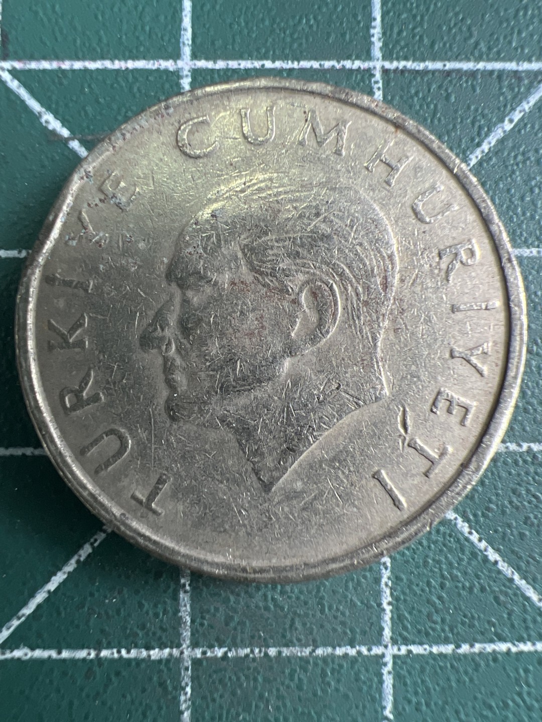 泡泡堂第285期  世界硬币 （无押金，捡漏，全场20包邮，偏远地区除外，接收代拍业务） 土耳其10bin里拉  厚币