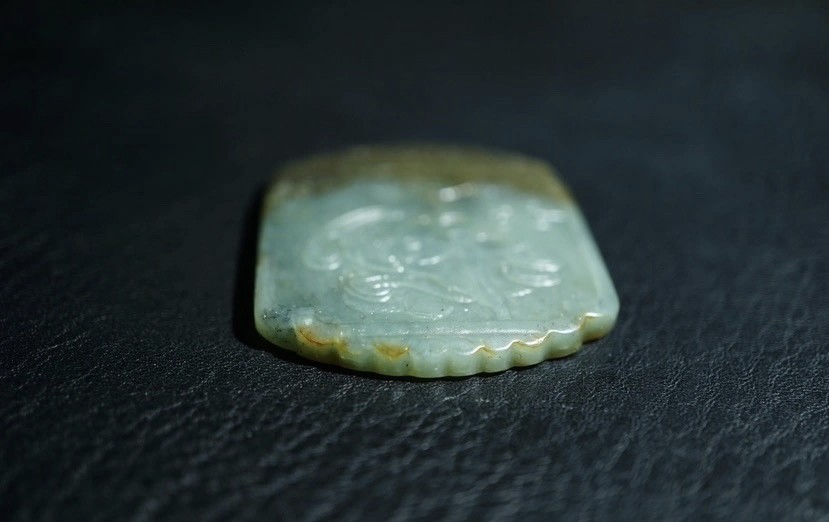 ｜冷门出品｜精选专拍·第贰拾柒场· 明清工老和田玉福寿子冈牌挂件