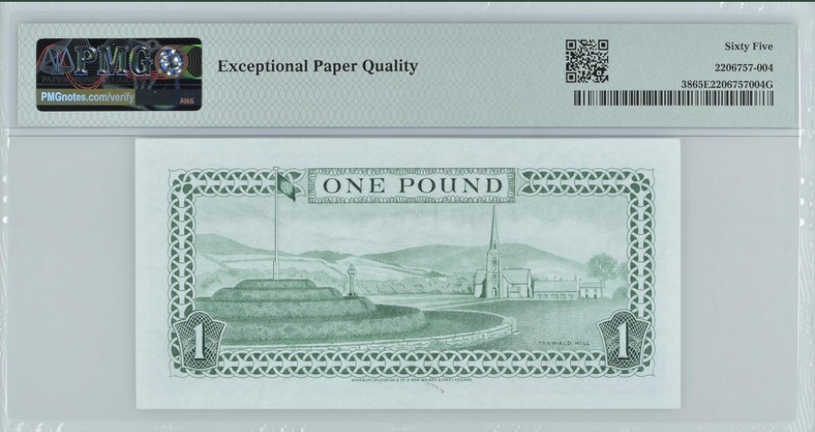 收藏联盟Quantum Auction 第248期拍卖 马恩岛1983年1镑 PMG65