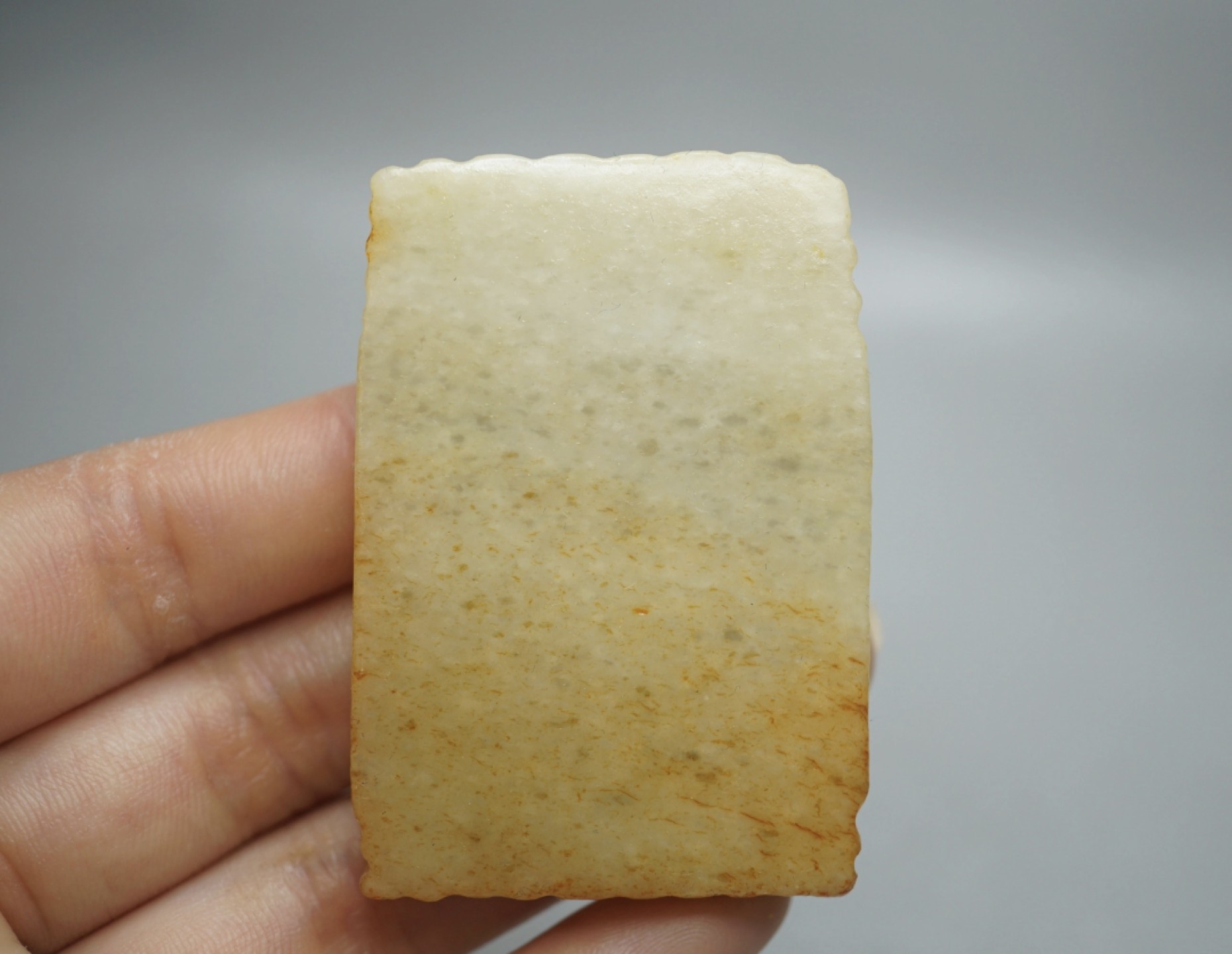 ｜冷门出品｜精选专拍·第贰拾捌场· 和田玉浮雕翁公牌子