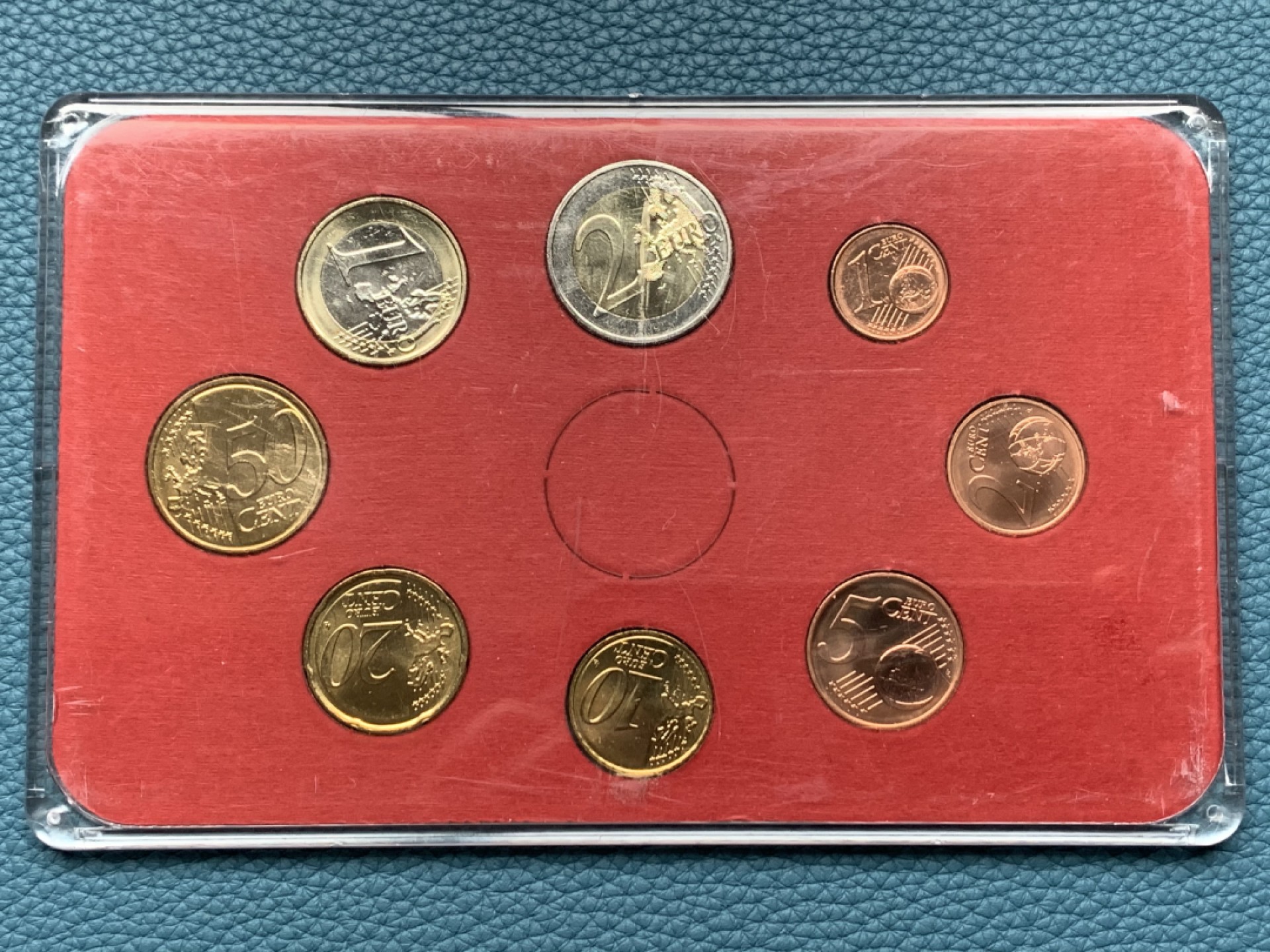 《竞宝斋》第151场-周日，周一，周四 3场 (全场包邮) 塞浦路斯 2015年 欧元八枚套 非常漂亮