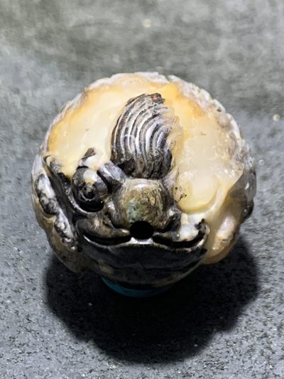 精美战国红玛瑙雕刻招财三足金蟾珠一颗！ - 精美战国红玛瑙雕刻招财三足金蟾珠一颗！