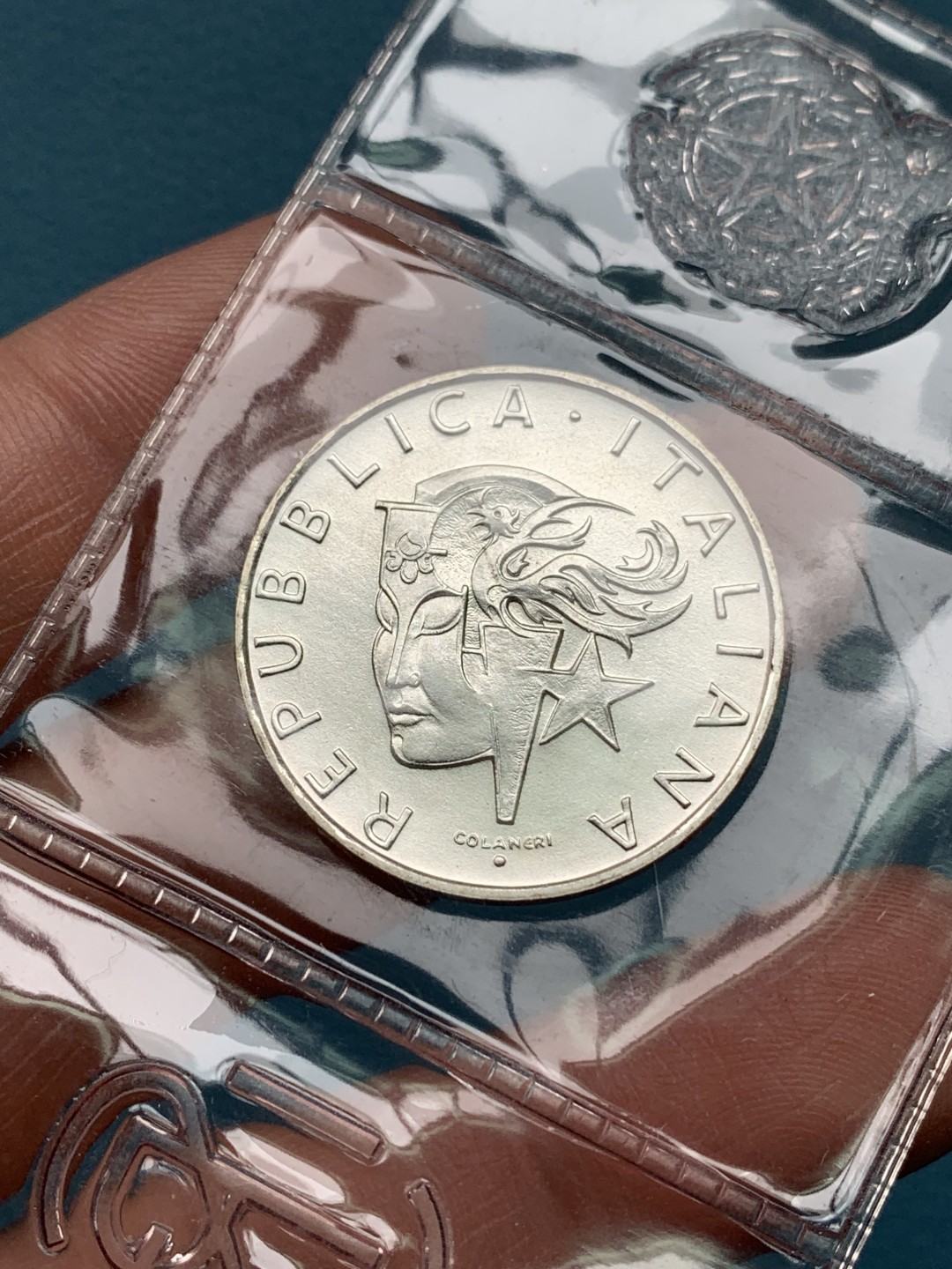 《竞宝斋》第151场-周日，周一，周四 3场 (全场包邮) 意大利1988年 奥运纪念 500里拉银币