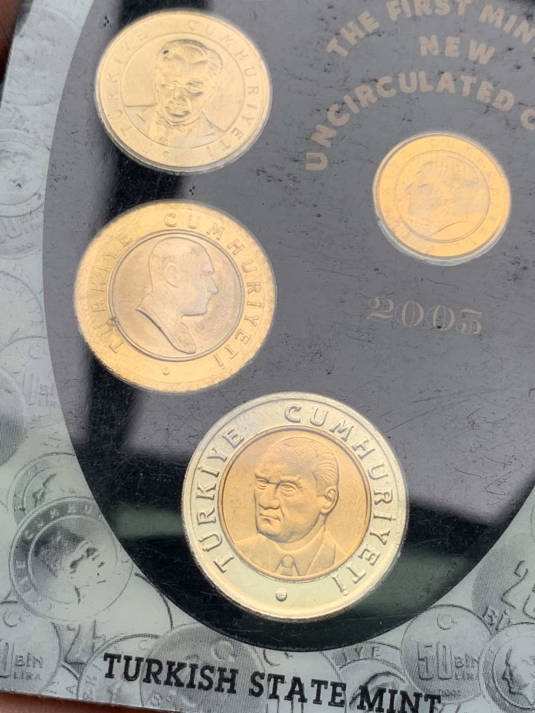 《竞宝斋》第151场-周日，周一，周四 3场 (全场包邮) 卡装 土耳其2005年 六枚套 封装