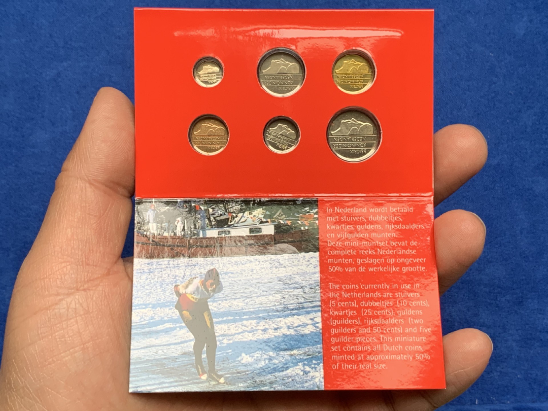 《竞宝斋》第151场-周日，周一，周四 3场 (全场包邮) 卡装 荷兰1998年 迷你版 六枚套