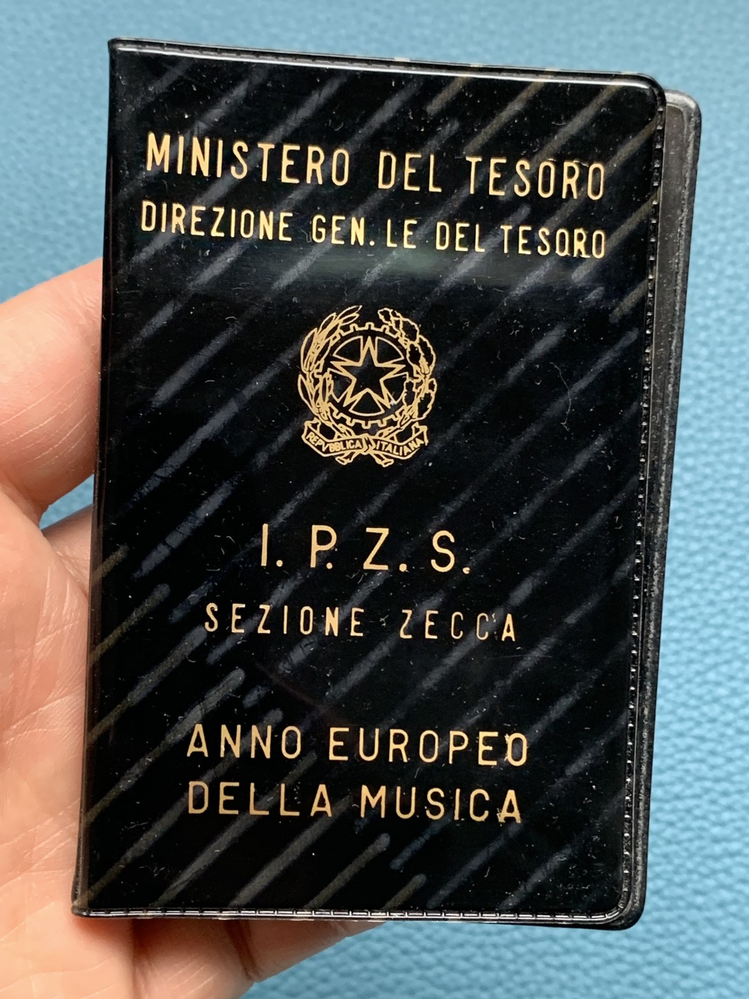 《竞宝斋》第151场-周日，周一，周四 3场 (全场包邮) 意大利1985年 欧洲音乐节 500里拉 银币