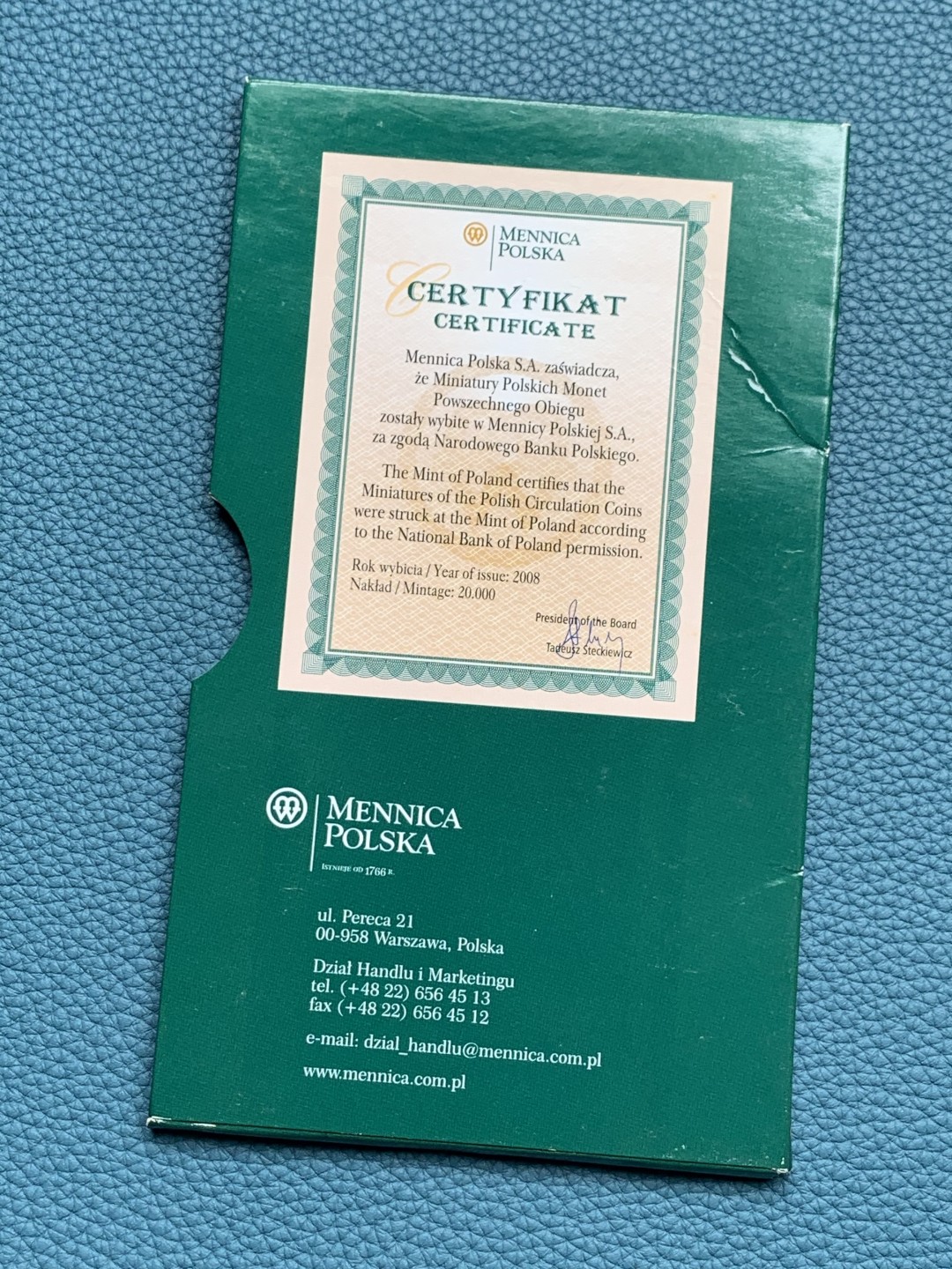 《竞宝斋》第151场-周日，周一，周四 3场 (全场包邮) 波兰2008年迷你珍珠币套装，BU品质，小巧玲珑稀见