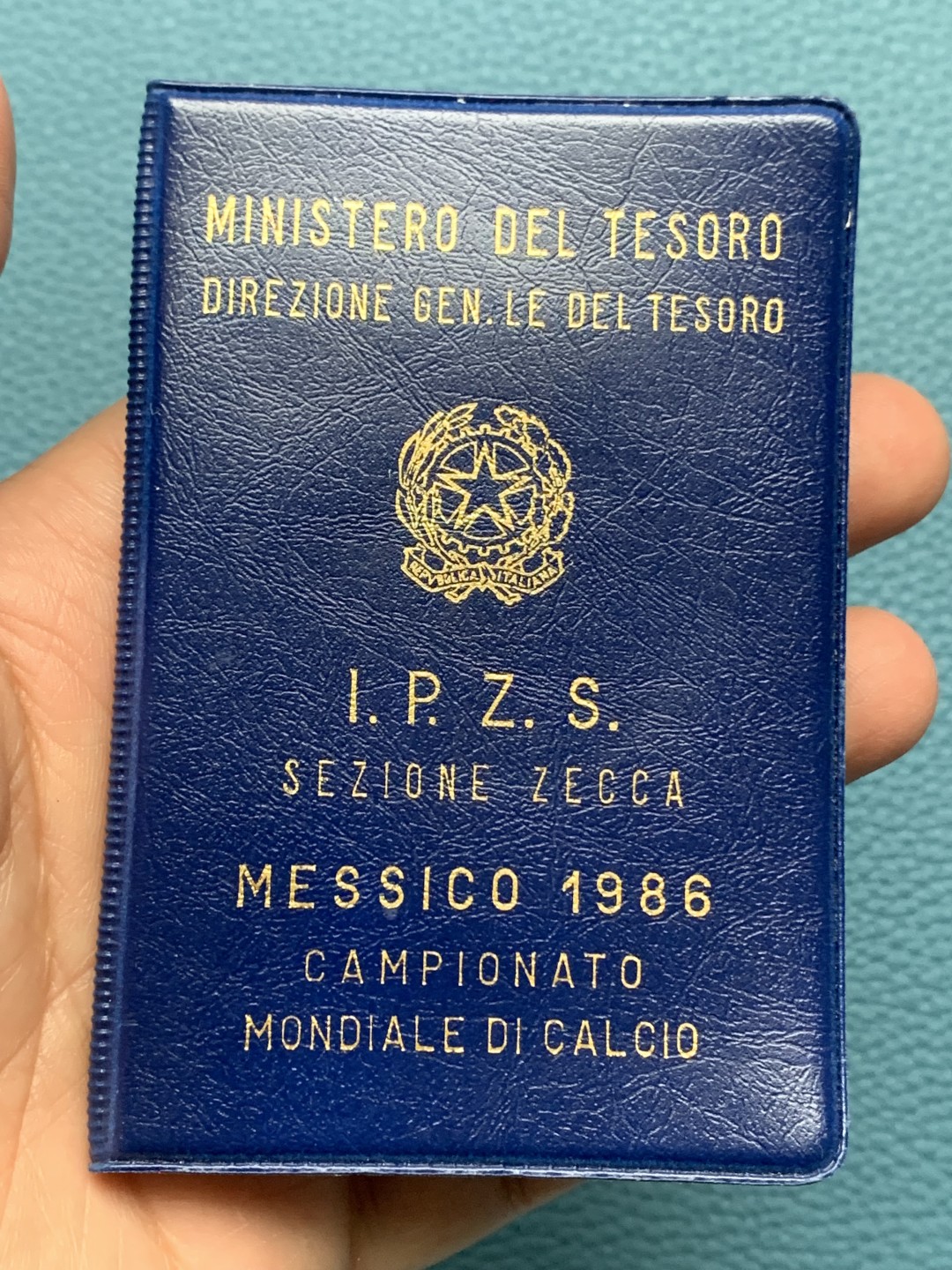 《竞宝斋》第151场-周日，周一，周四 3场 (全场包邮) 意大利1986年 世界杯纪念 500里拉银币