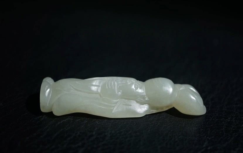 ｜冷门出品｜精选专拍·第贰拾捌场· 明清工老和田玉寿星立体工人物把件挂件