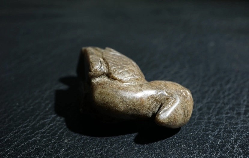 ｜冷门出品｜精选专拍·第贰拾玖场· 明清工老和田玉玉鸟把件摆件