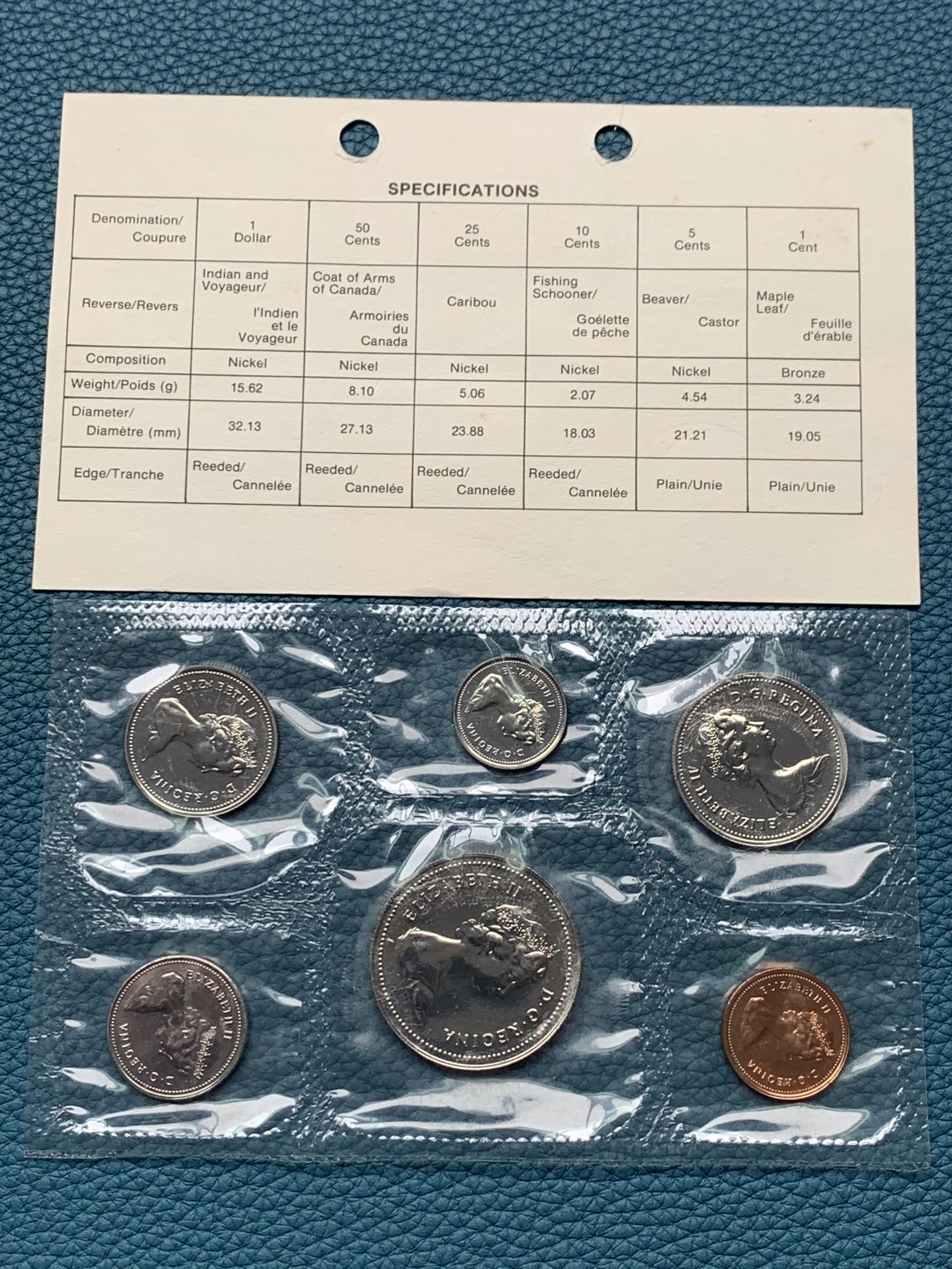 《竞宝斋》第151场-周日，周一，周四 3场 (全场包邮) 原信封 加拿大1979年 六枚套 不同面值 原厂封装