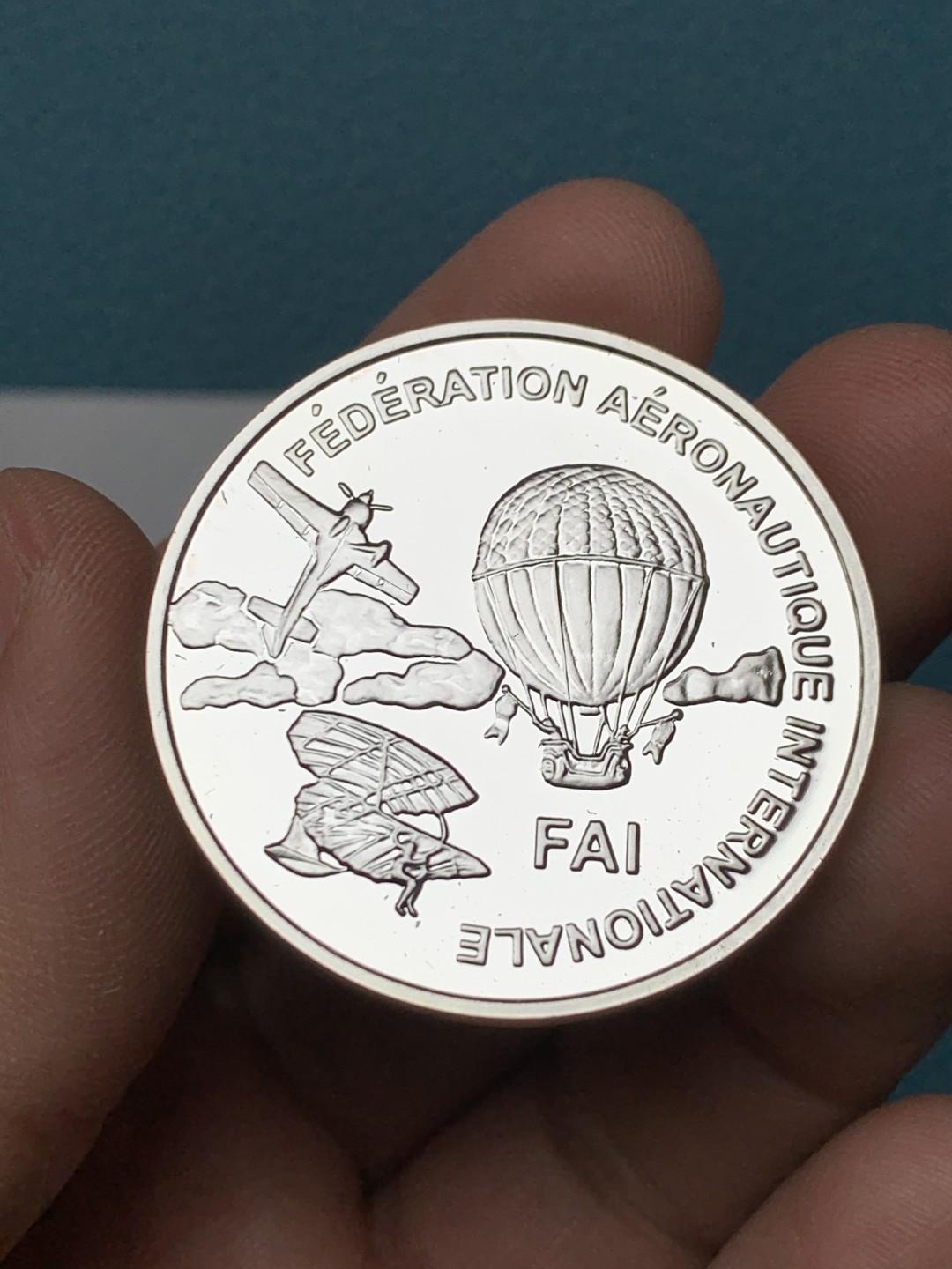 《竞宝斋》第151场-周日，周一，周四 3场 (全场包邮) 芬兰1997年 土耳其航天展10欧元精制大银币