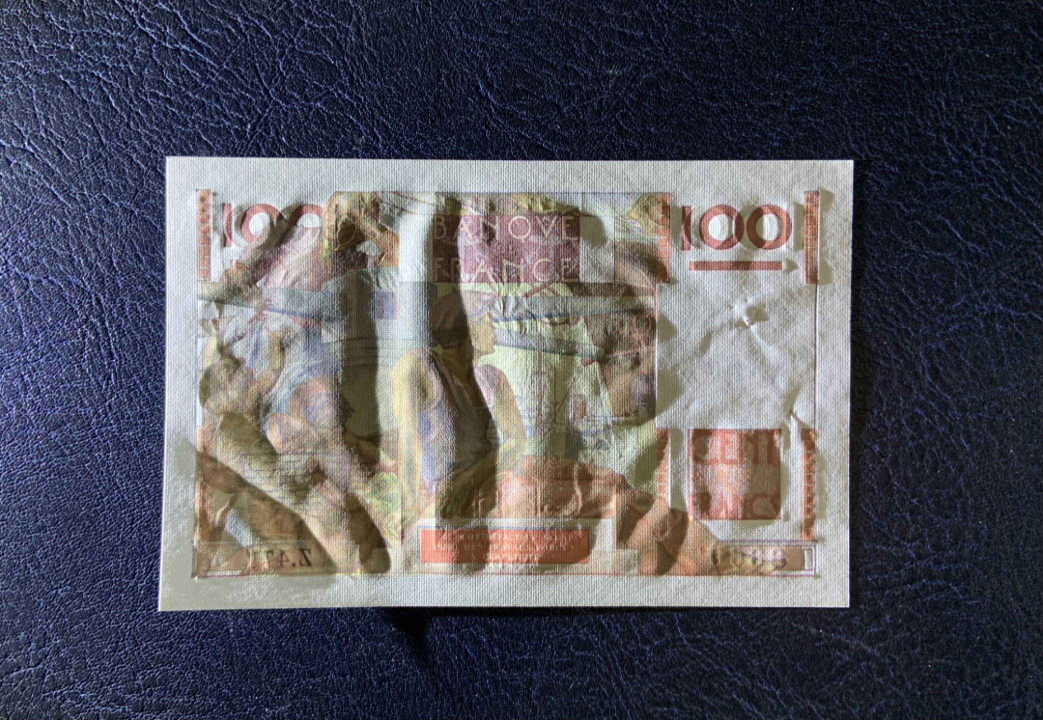 收藏联盟Quantum Auction 第248期拍卖 法国1952年100法郎 品相UNC- 有针孔