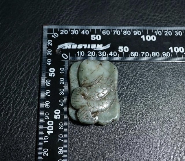 ｜冷门出品｜精选专拍·第贰拾捌场· 明清工老和田玉荷叶鱼把件