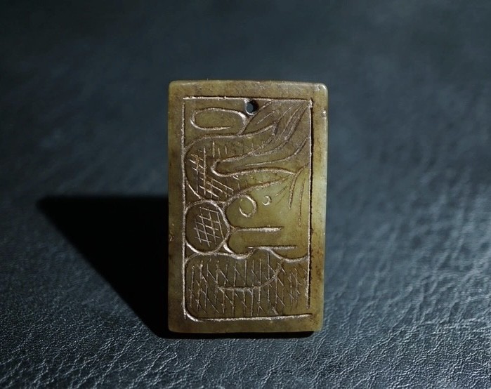 ｜冷门出品｜精选专拍·第贰拾玖场· 明清工老和田玉玉龙牌挂件