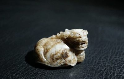 ｜冷门出品｜精选专拍·第贰拾玖场· - 明清工老和田玉立体工龙龟茶宠摆件