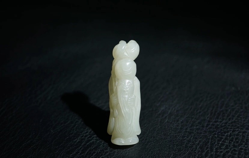 ｜冷门出品｜精选专拍·第贰拾捌场· 明清工老和田玉寿星立体工人物把件挂件