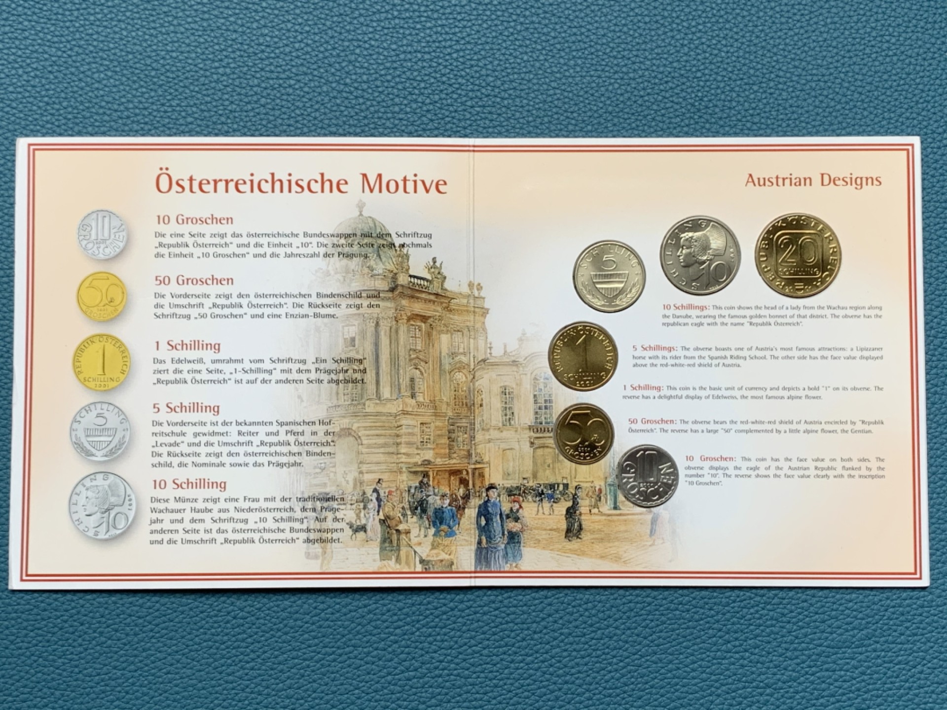 《竞宝斋》第151场-周日，周一，周四 3场 (全场包邮) 卡装 奥地利2001年 六枚套 原厂封装