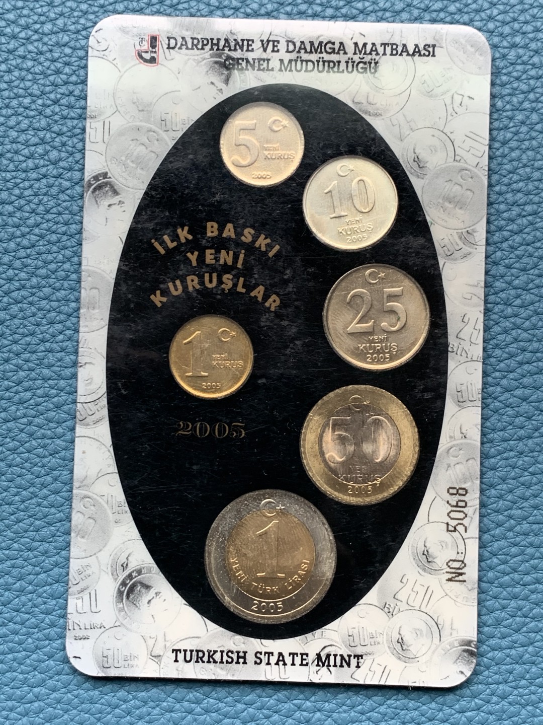 《竞宝斋》第151场-周日，周一，周四 3场 (全场包邮) 卡装 土耳其2005年 六枚套 封装