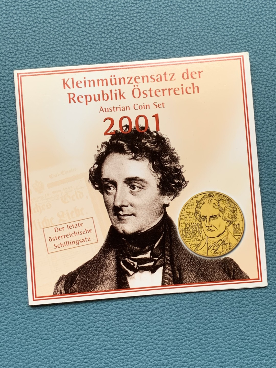 《竞宝斋》第151场-周日，周一，周四 3场 (全场包邮) 卡装 奥地利2001年 六枚套 原厂封装
