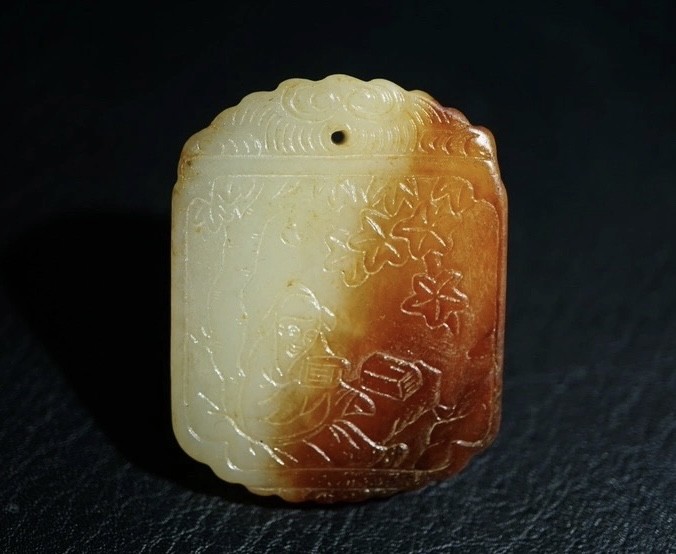 ｜冷门出品｜精选专拍·第贰拾玖场· 明清工老和田玉子冈牌挂件