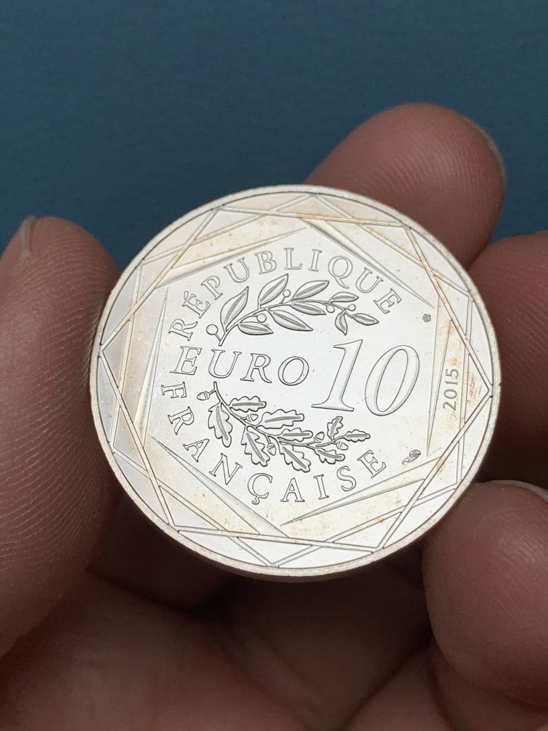 《竞宝斋》第151场-周日，周一，周四 3场 (全场包邮) 卡装 法国2015年 10欧元银币