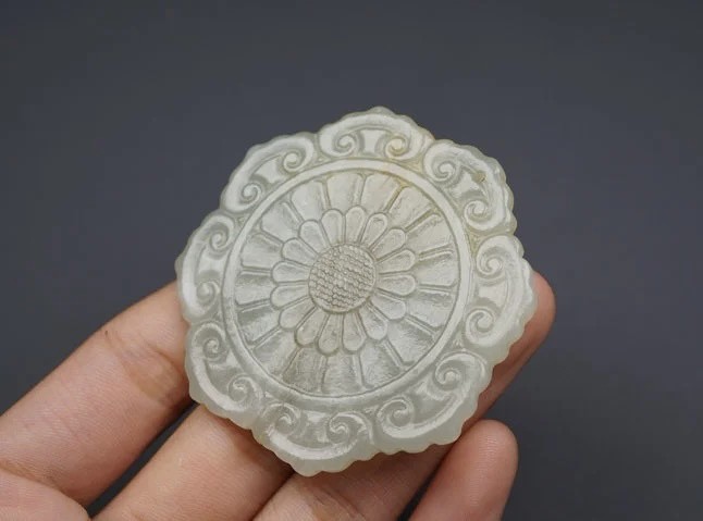 ｜冷门出品｜精选专拍·第贰拾捌场· 和田玉 花卉牌挂件