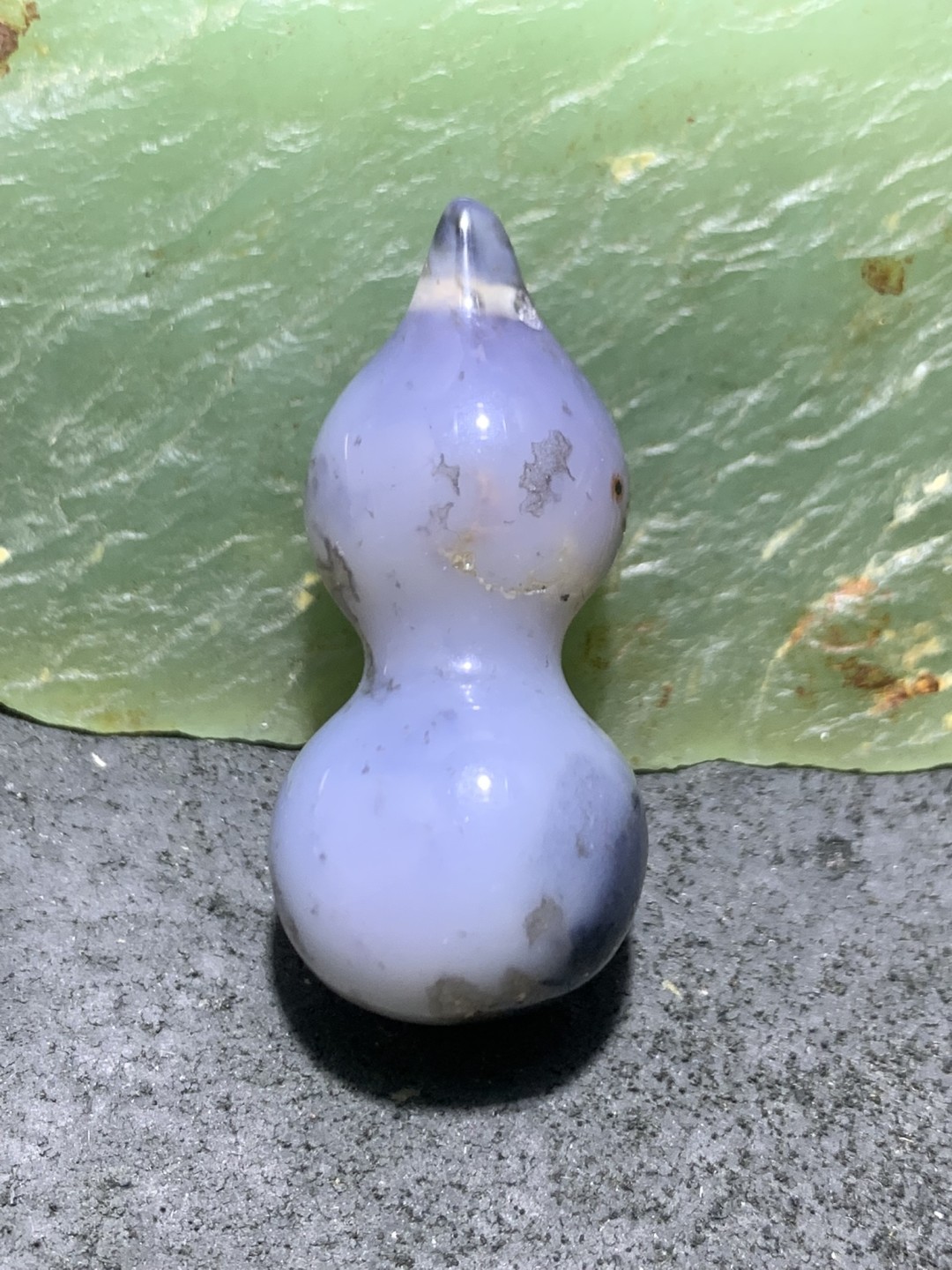 精美冰透高玉化战国红玛瑙葫芦吊坠一个，