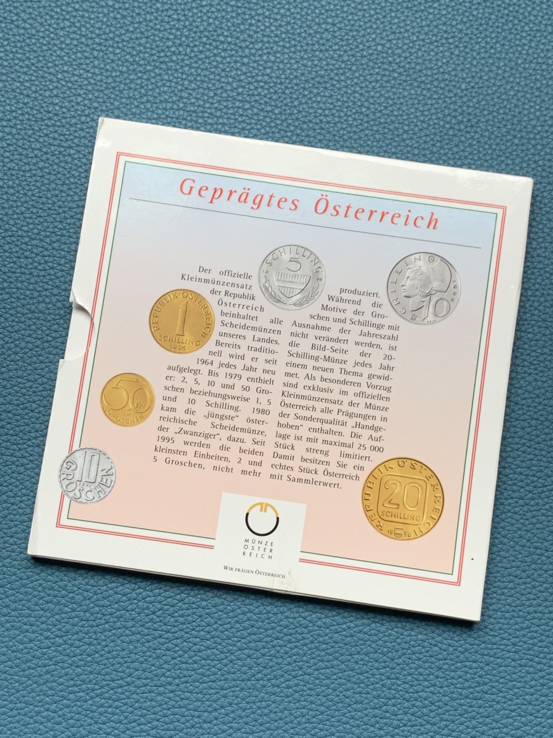 《竞宝斋》第151场-周日，周一，周四 3场 (全场包邮) 卡装 奥地利1996年 六枚套 原厂封装
