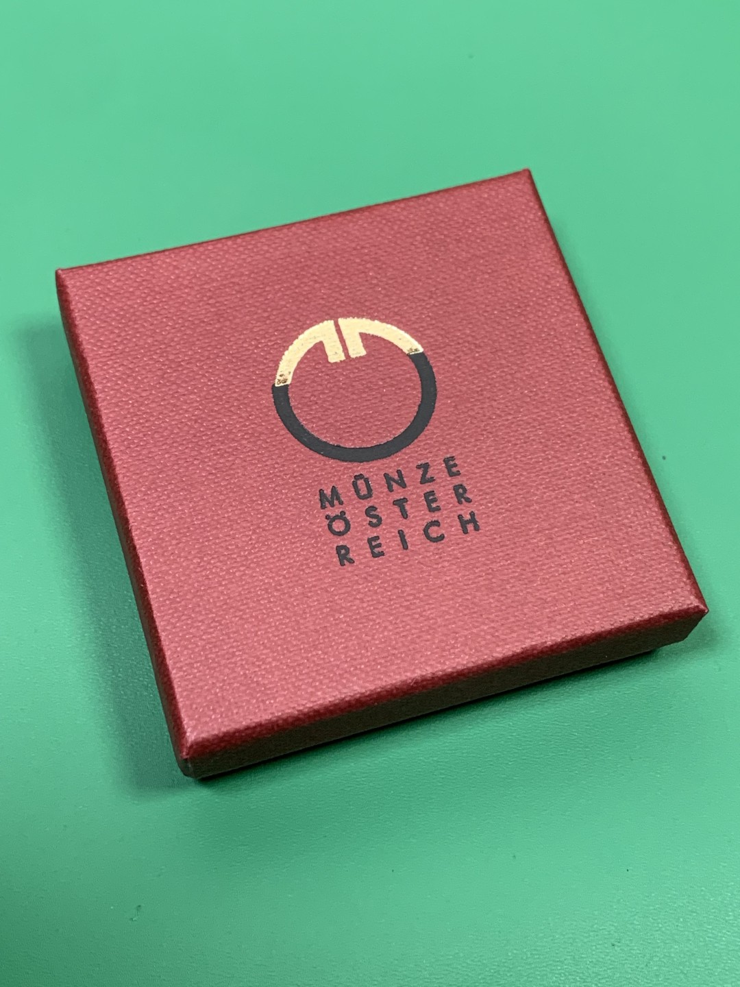 《竞宝斋》第151场-周日，周一，周四 3场 (全场包邮) 原盒证书 奥地利2003年 铌双色纪念币25欧元 非常稀少