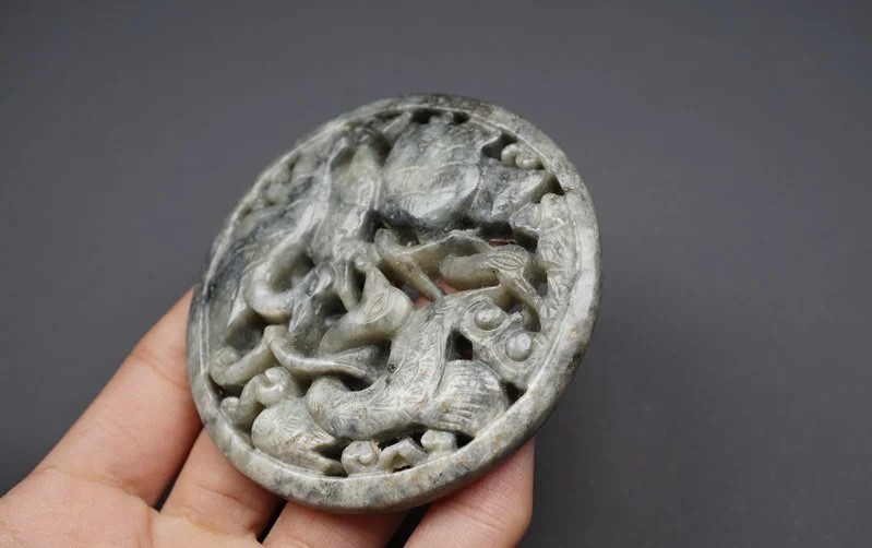 ｜冷门出品｜精选专拍·第贰拾捌场· 明清工 和田玉 仙鹤牌佩饰