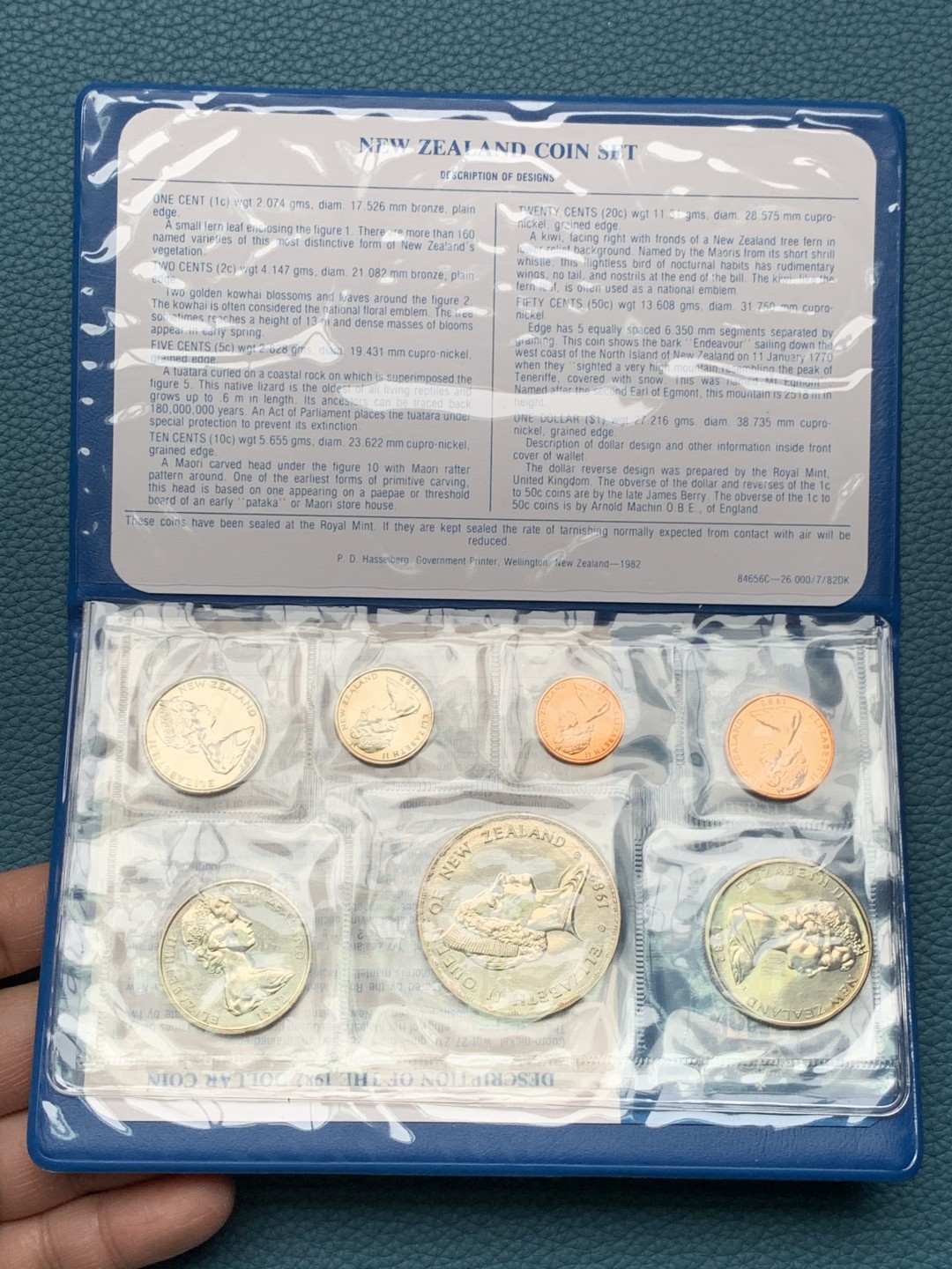 《竞宝斋》第151场-周日，周一，周四 3场 (全场包邮) 新西兰1982年 珍稀动物系列七枚套 少见