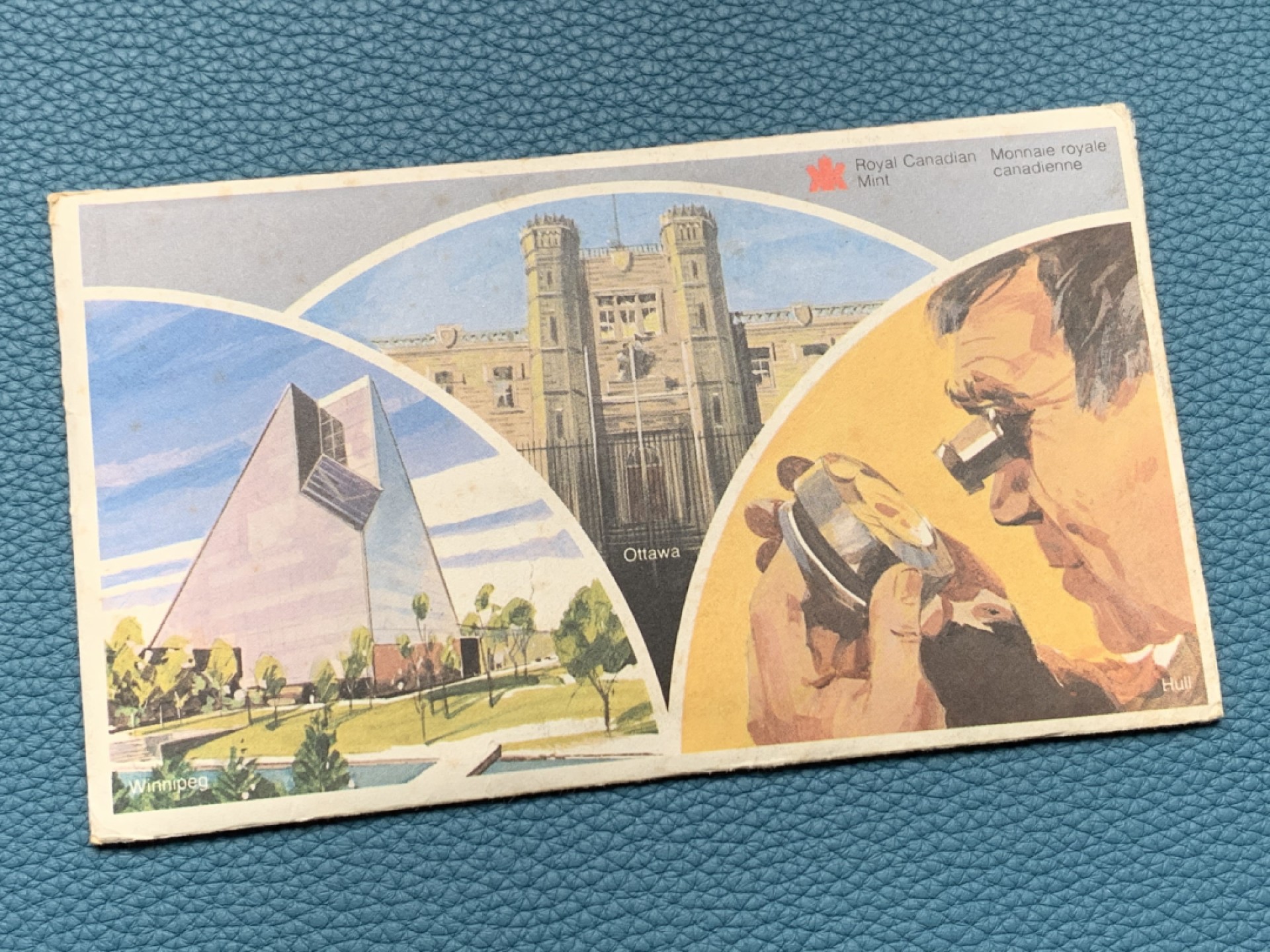 《竞宝斋》第151场-周日，周一，周四 3场 (全场包邮) 原信封 加拿大1979年 六枚套 不同面值 原厂封装