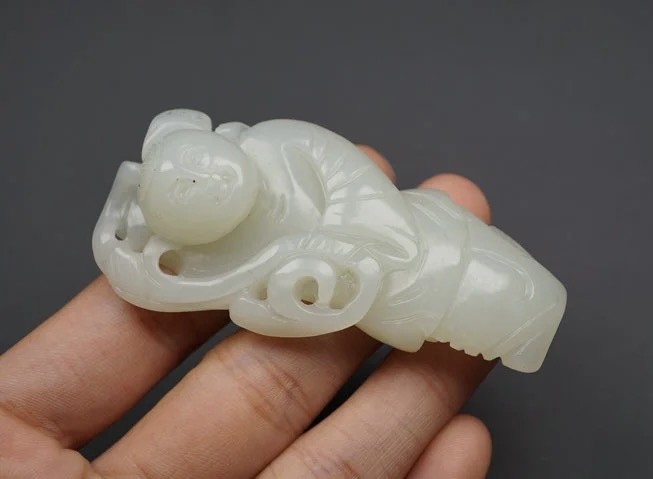 ｜冷门出品｜精选专拍·第贰拾捌场· 苏工和田玉 童子把件