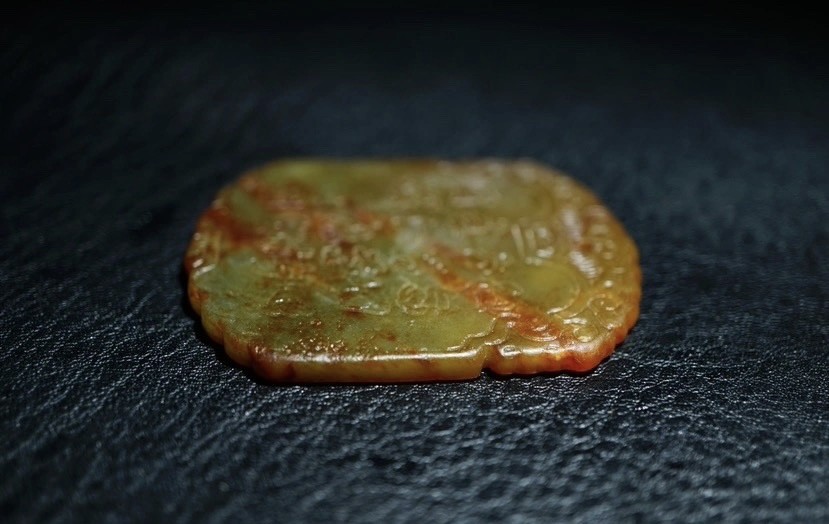 ｜冷门出品｜精选专拍·第贰拾玖场· 明清工老和田玉和合二仙子冈牌挂件