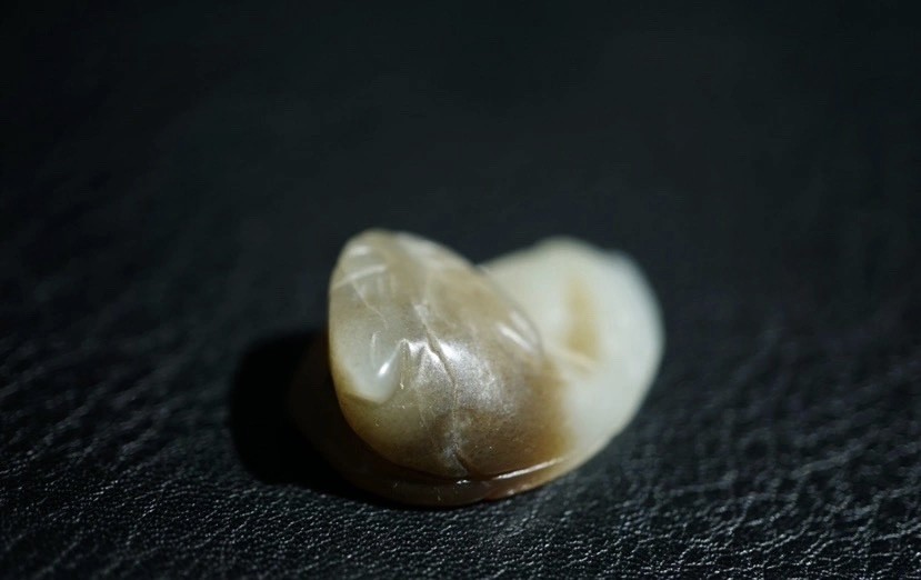 ｜冷门出品｜精选专拍·第贰拾捌场· 明清工老和田玉秋叶猫挂件