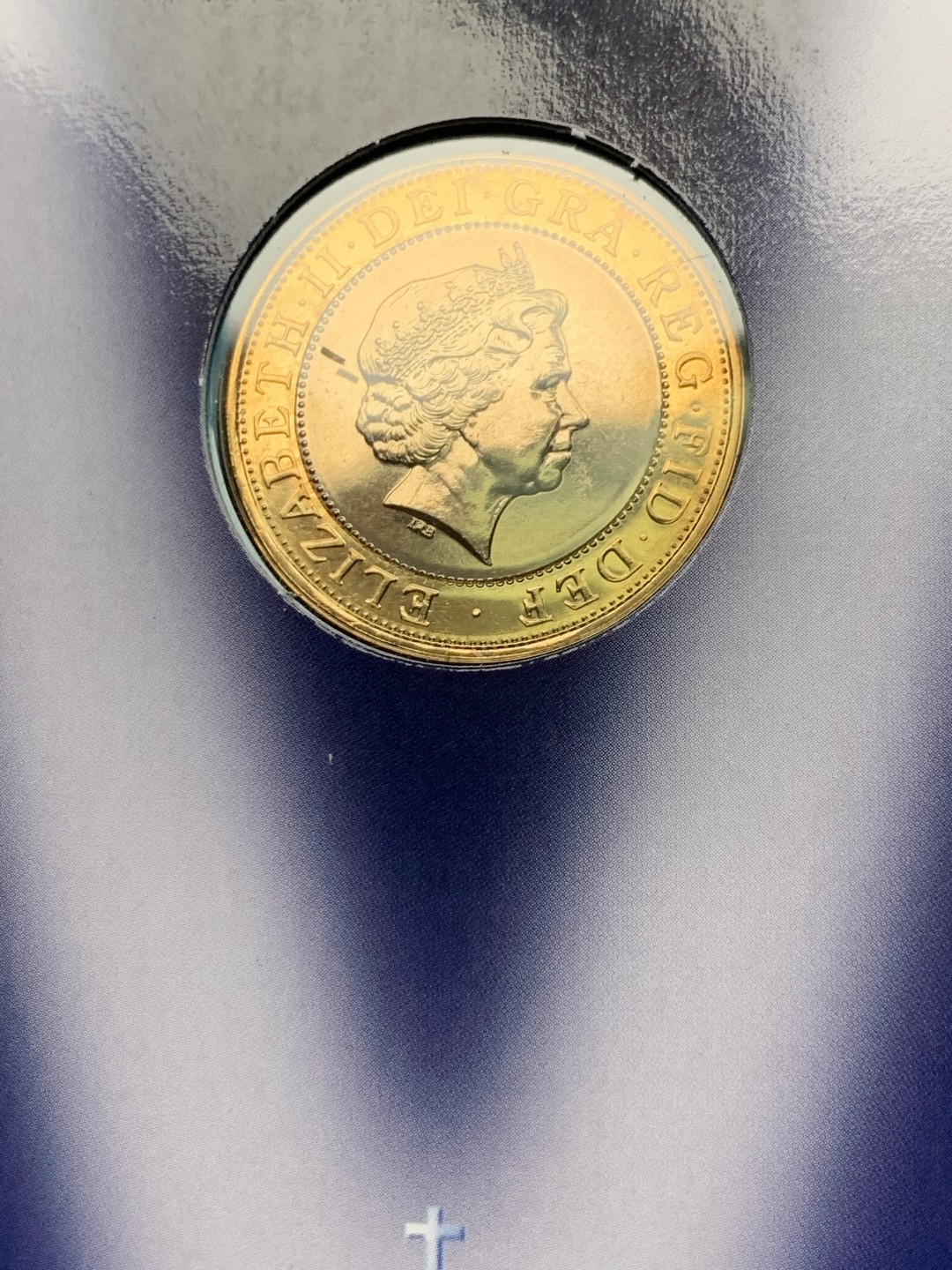 《竞宝斋》第151场-周日，周一，周四 3场 (全场包邮) 卡装 英国 2005年 纪念二战结束六十周年 2镑 原厂封装