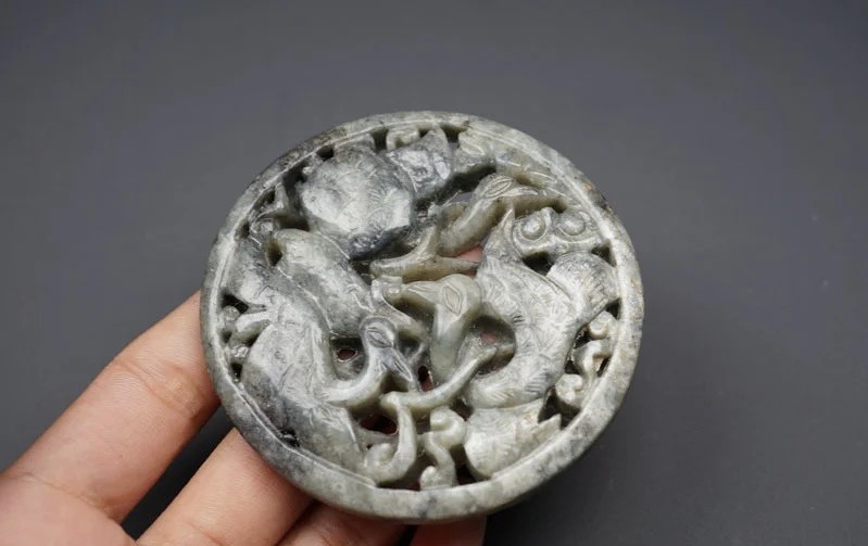 ｜冷门出品｜精选专拍·第贰拾捌场· 明清工 和田玉 仙鹤牌佩饰