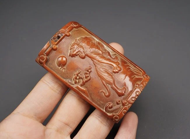 ｜冷门出品｜精选专拍·第贰拾捌场· 牛骨 老虎牌挂件