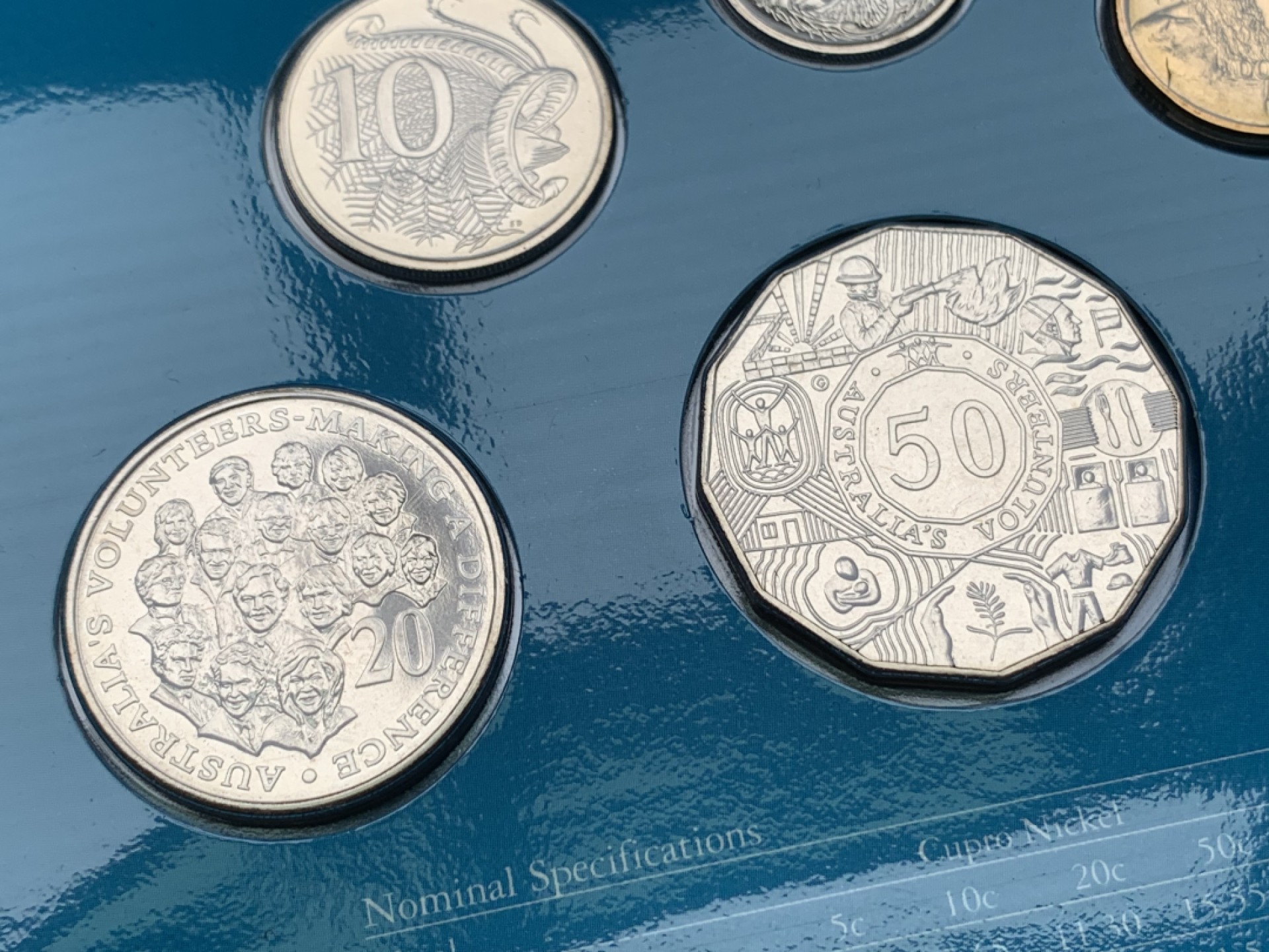 《竞宝斋》第151场-周日，周一，周四 3场 (全场包邮) 卡装 澳大利亚2003年 不同面值六枚套  少见