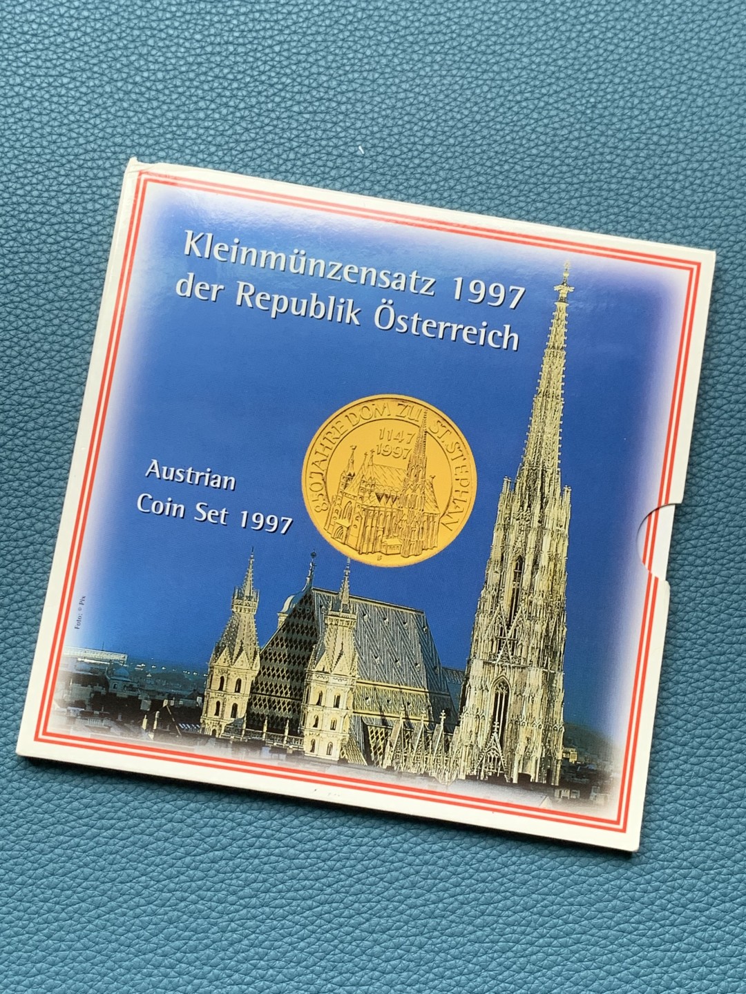 《竞宝斋》第151场-周日，周一，周四 3场 (全场包邮) 卡装 奥地利1997年 六枚不同面值 原厂封装